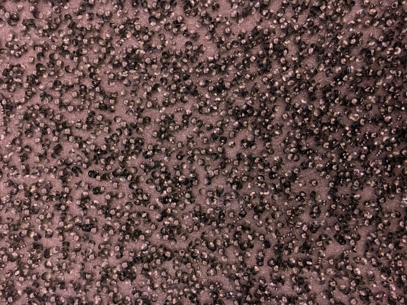 Pearls and Sequins on Metallic Mesh in Gunmetal0