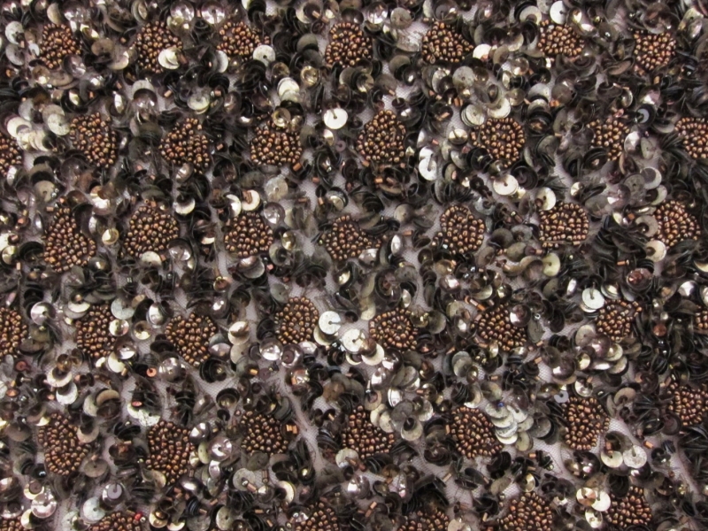 Sequins and Beading on Tulle0