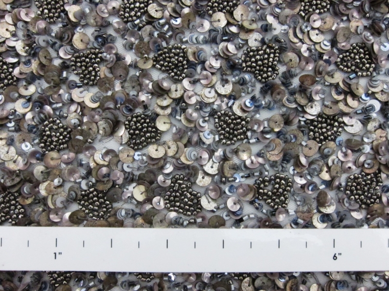 Novelty Beaded and Sequined Tulle1