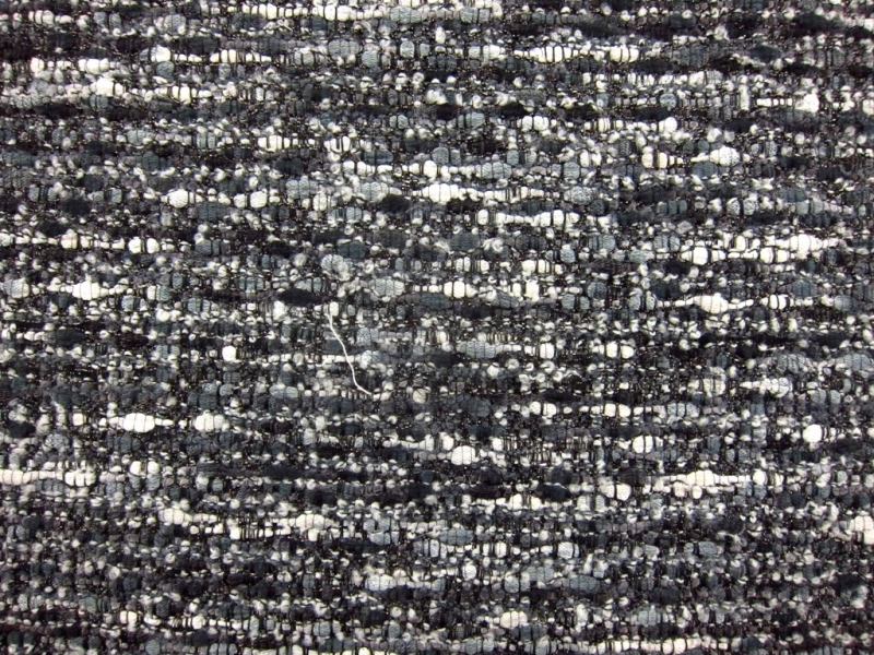 Virgin Wool Blend Tweed0