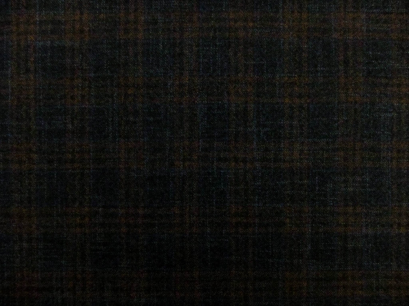 Italian Virgin Wool Bamboo Plaid Suiting1