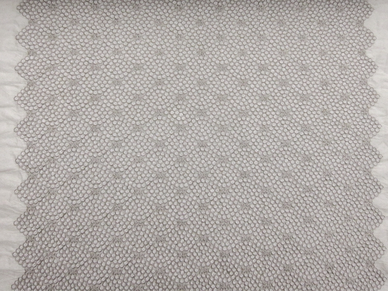 Metallic Embroidered Silk Shantung1