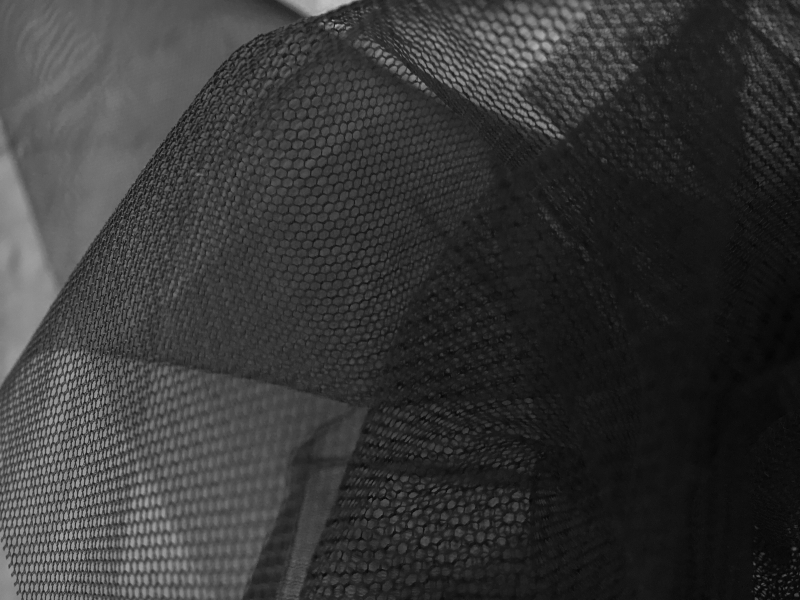 Italian Tutu Tulle in Black0