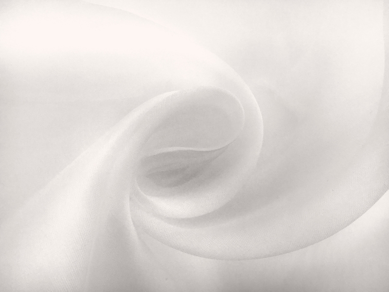 Swiss Cotton Organdy in Ivory0