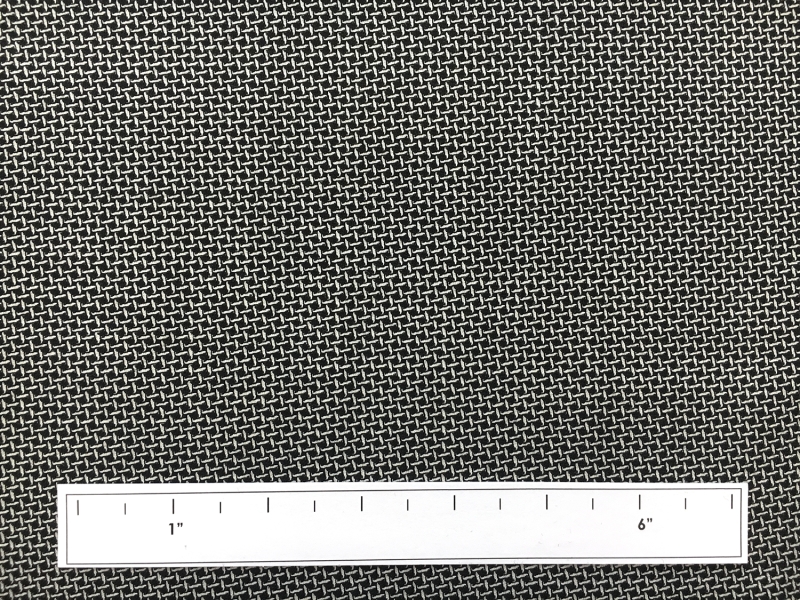 Italian Stretch Wool Novelty Suiting in Black and White4