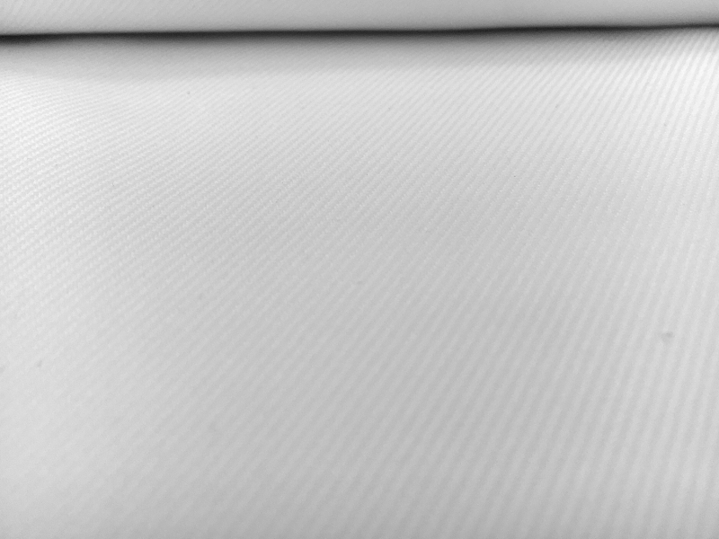 Polyester Gabardine in White0