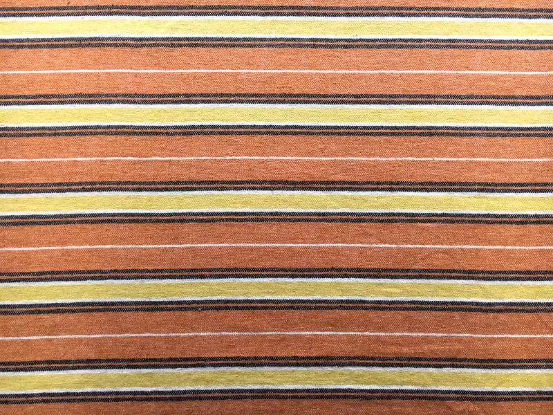 Japanese Cotton Blend Yarn Dyed Stripe0