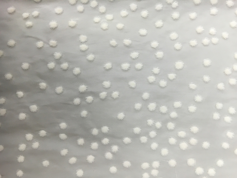 Silk Faille with Polka Dot Flocking2