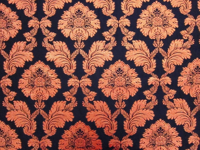 Iridescent Metallic Brocade0