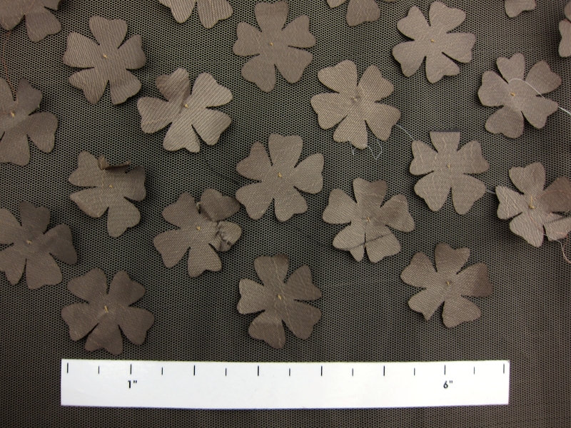 Flowers Appliqué on Tulle1