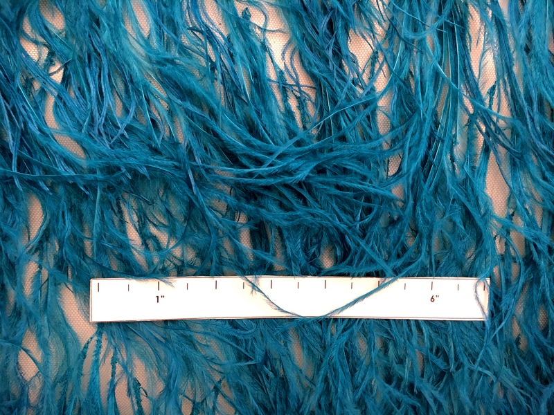 Ostrich Feather Trimmed Illusion 1