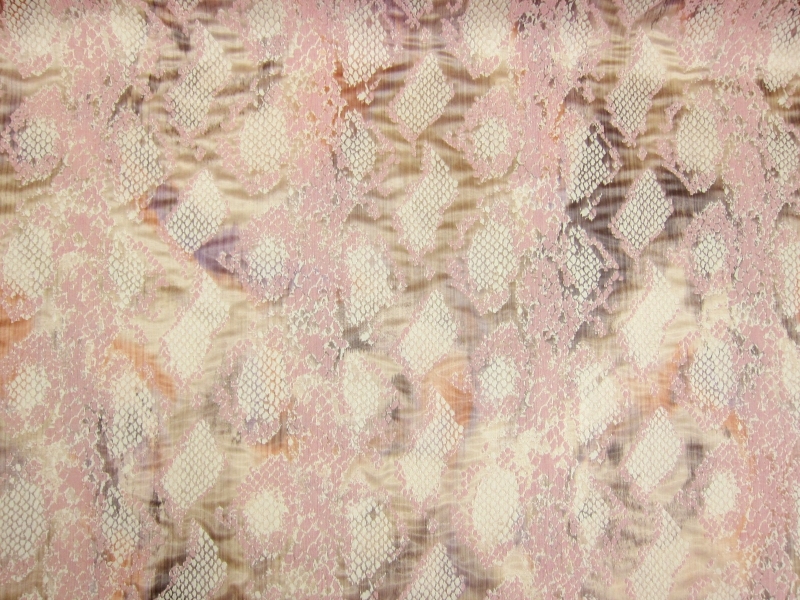 Lacquered Animal Print Jacquard1