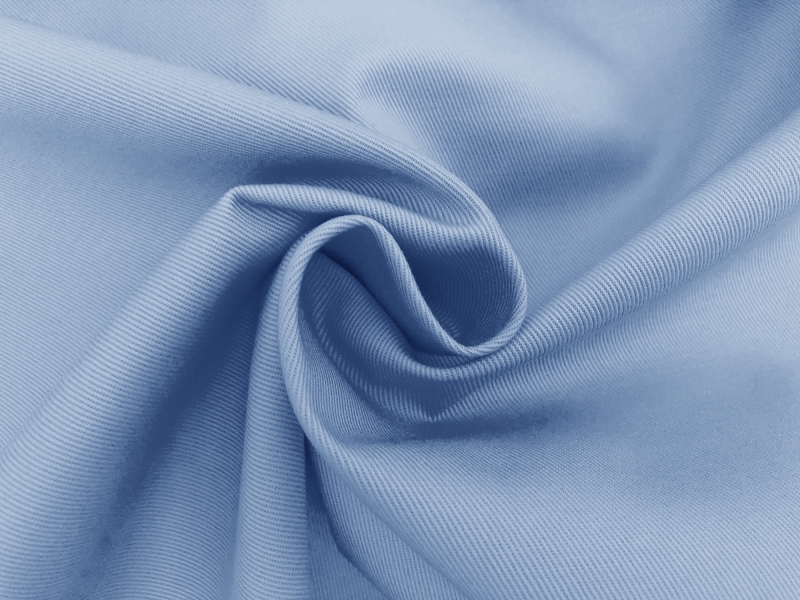 Cotton Chino Twill in Light Blue 1