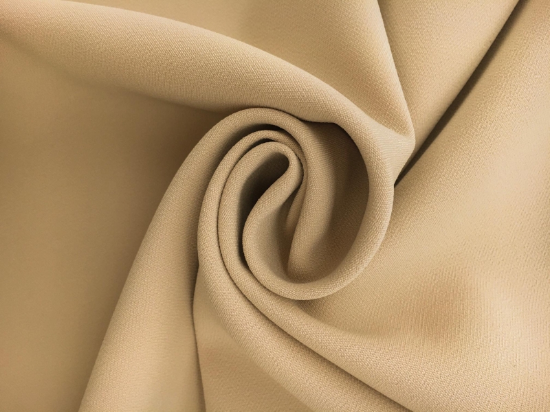 Polyester Stretch Crepe in Nude0
