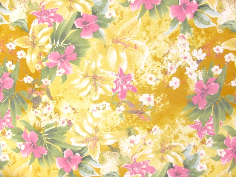 Printed Silk Chiffon0