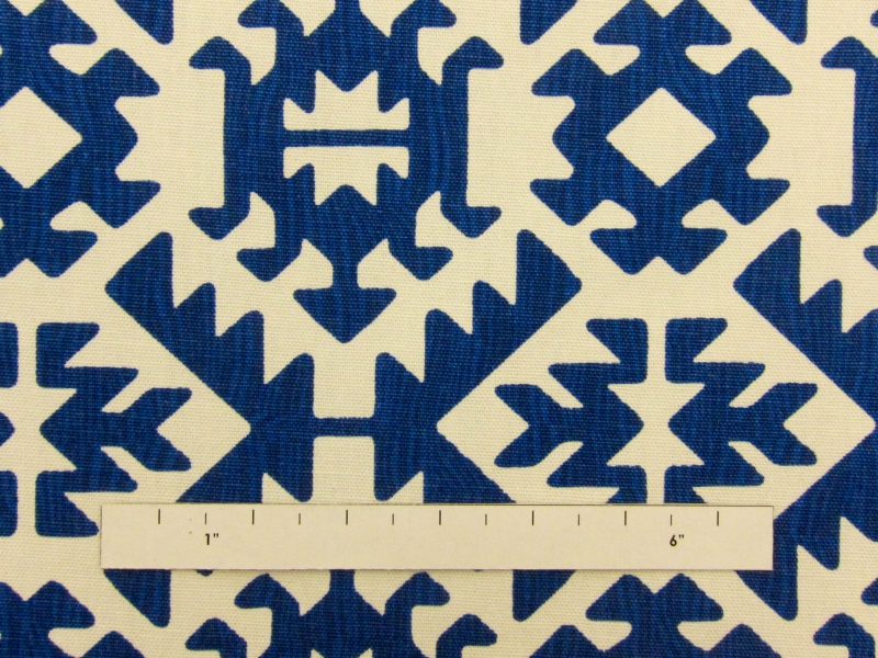 Cotton Canvas Pawnee Print1