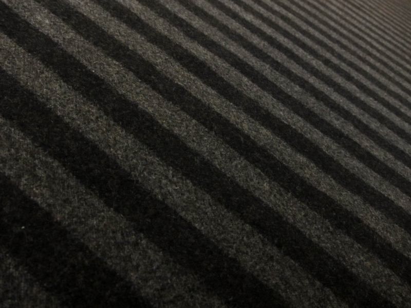 Virgin Wool Lycra Flannel Stripe0