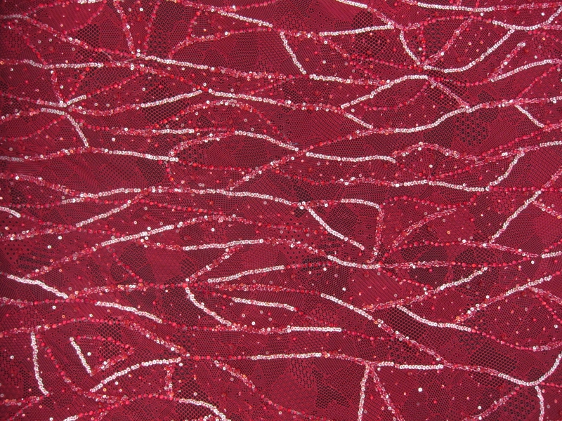 Beaded Novelty Tulle1