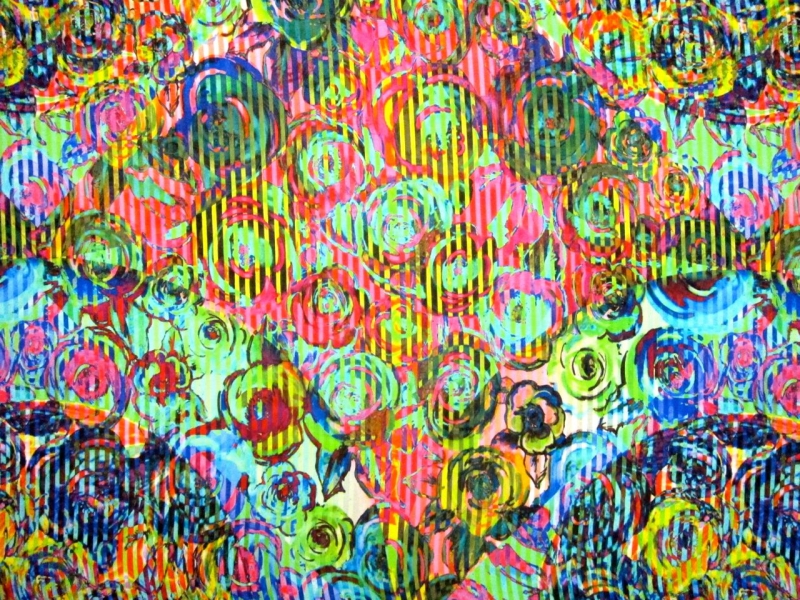 Printed Silk Chiffon0