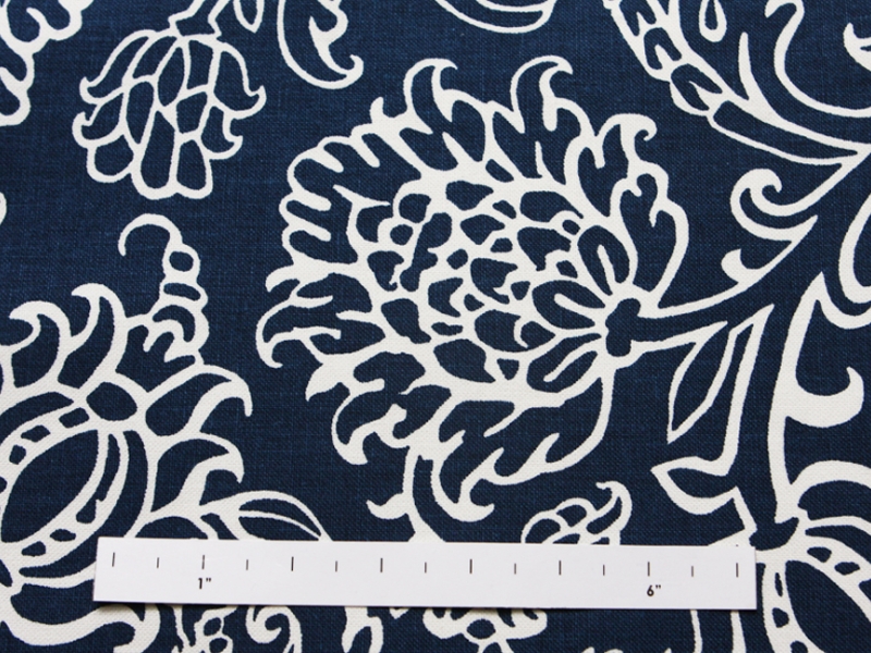 Cotton Canvas Floral Print1