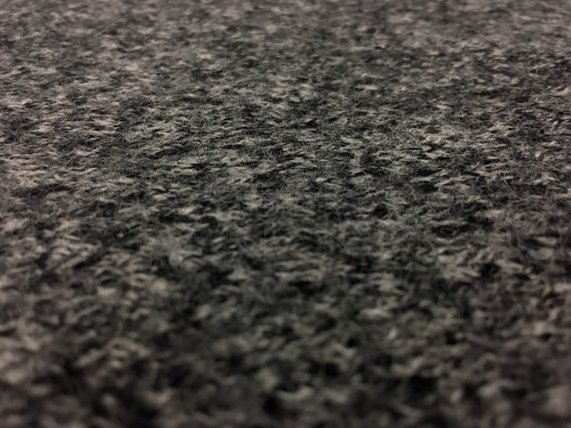 Virgin Wool Felted Knit Tweed0