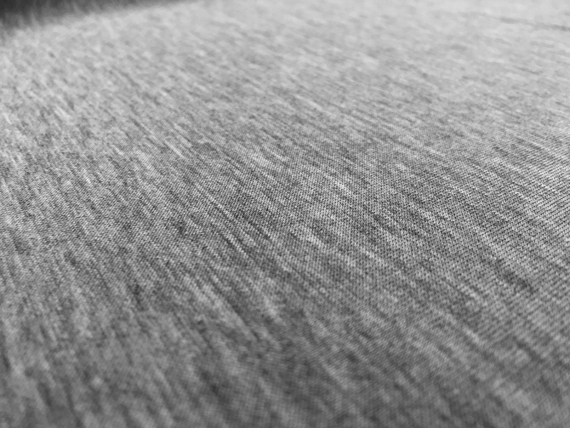 Japanese Tencel Nylon Wool Jersey in Heather Grey2