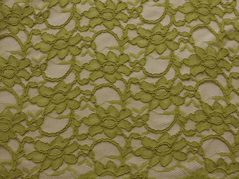 Cotton Nylon Alençon Lace0