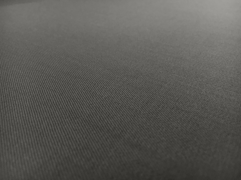 Wool Gabardine in Steel Grey0
