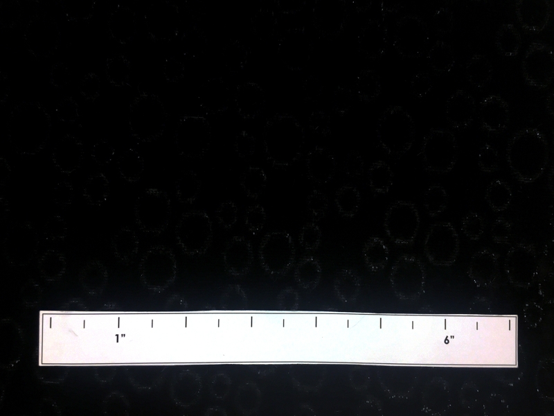 Silk Lurex Panne Velvet with Circles in Black1