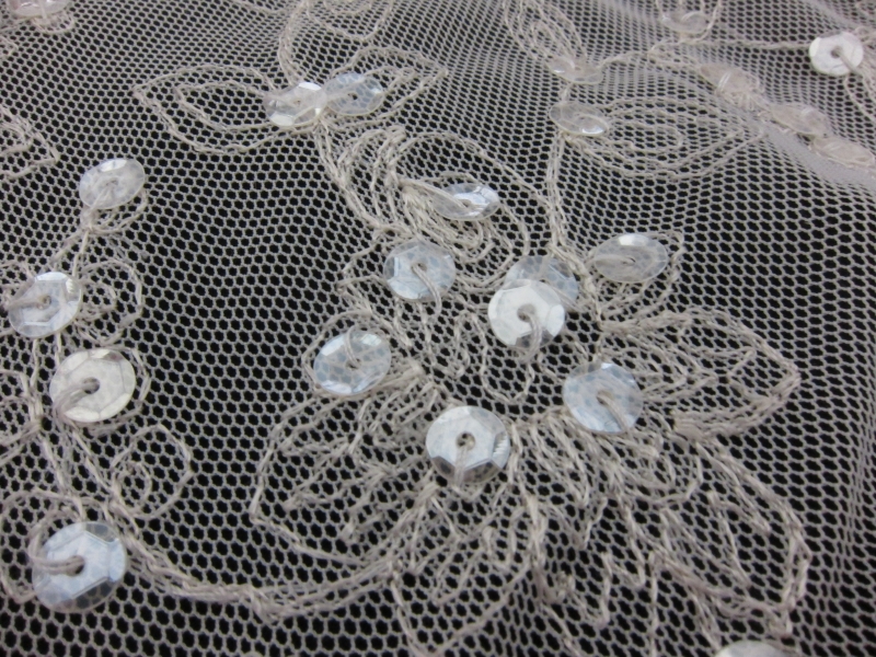 Embroidered Illusion with Hand Sewn Sequins2