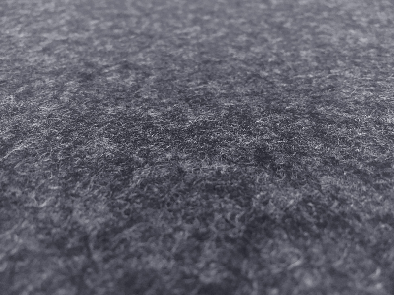 Italian Collar Felt in Blue Grey2