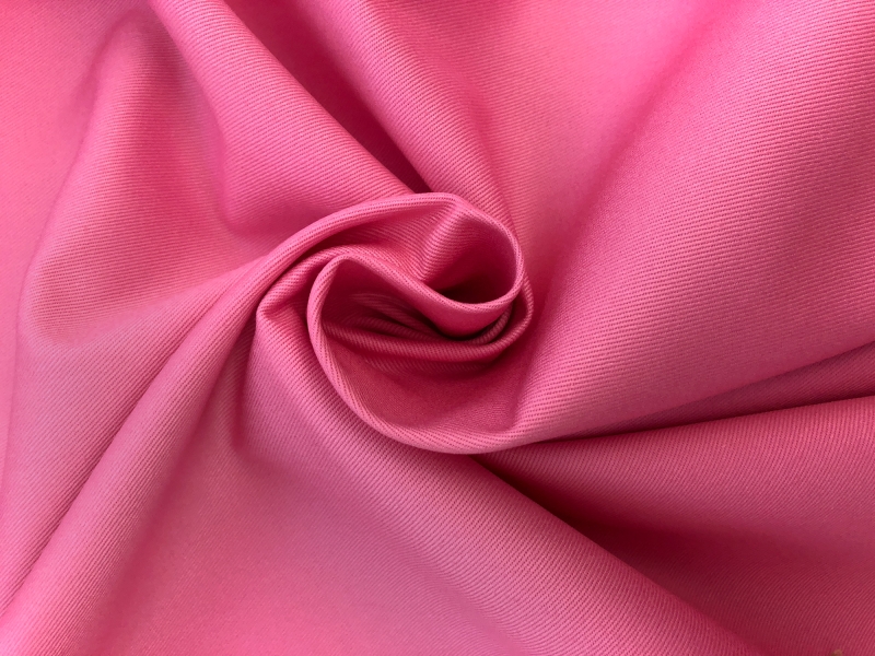 Flat Cotton Twill in Fuchsia 1