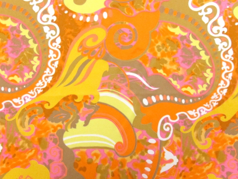 Printed Silk Chiffon0