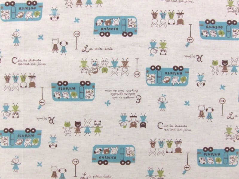 Japanese Cotton Linen Print0