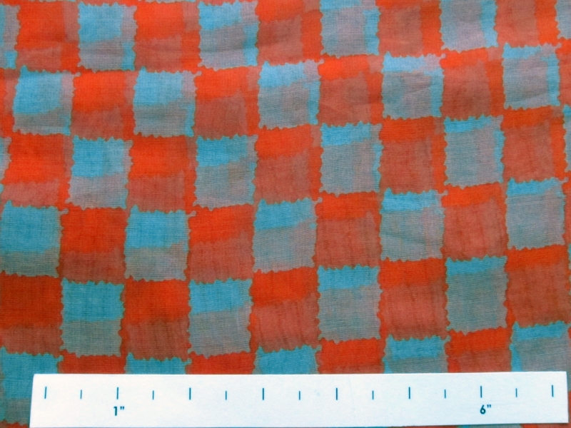 Printed Silk Organza1