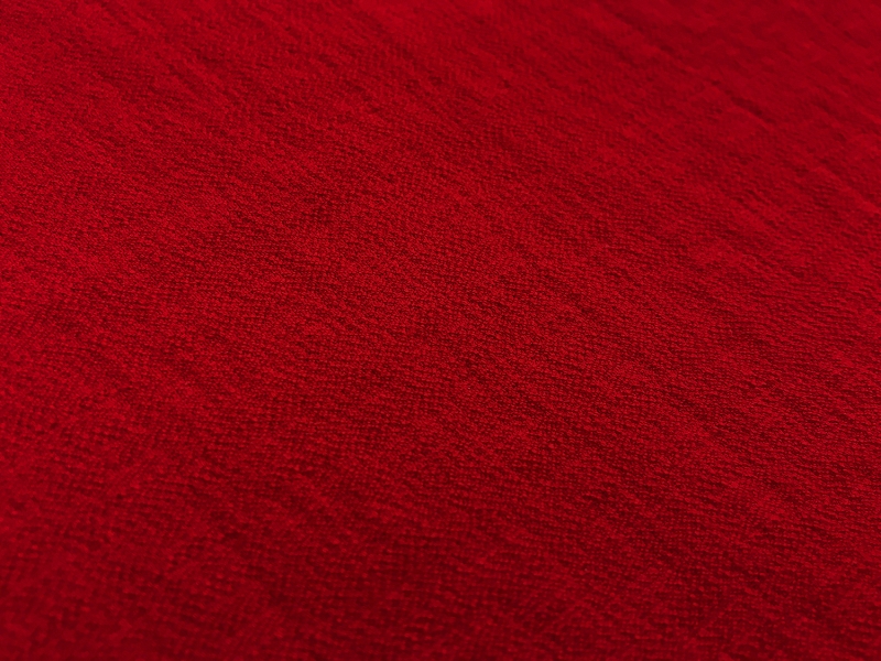 Rayon Nylon Crepe in Red 0