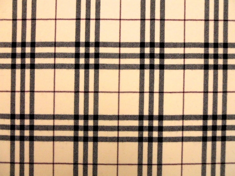 Virgin Wool Plaid0
