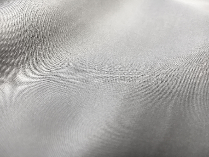 Tahari Stretch Polyester Charmeuse in Silver1