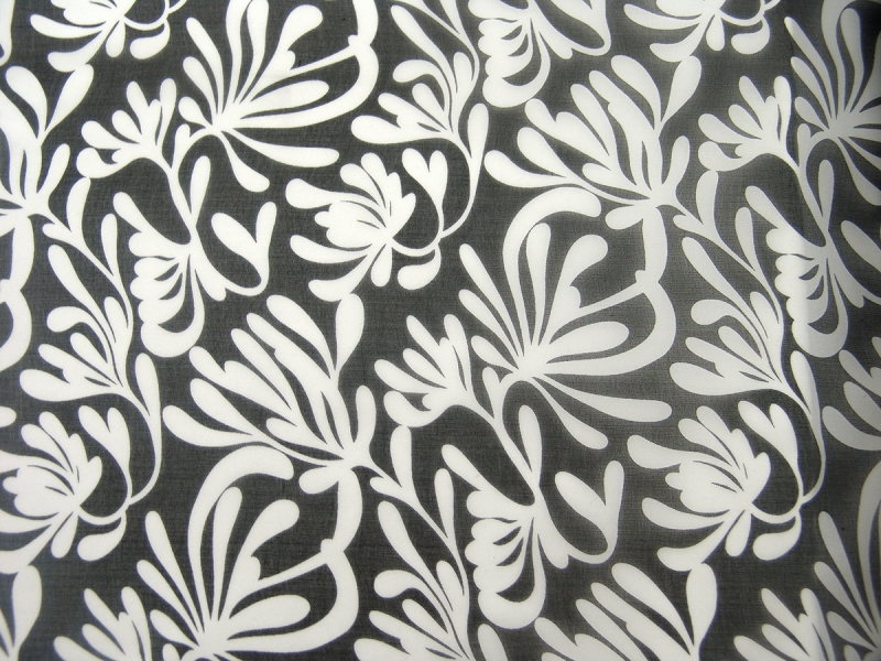 Printed Silk Chiffon0