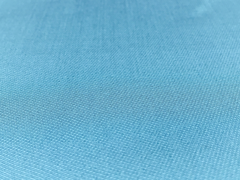 Silk and Polyester Zibeline in Turquoise1