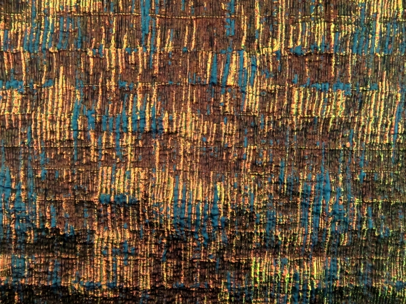 Novelty Metallic Plissé0