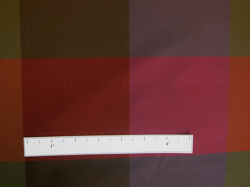 Pure Silk Taffeta Check1