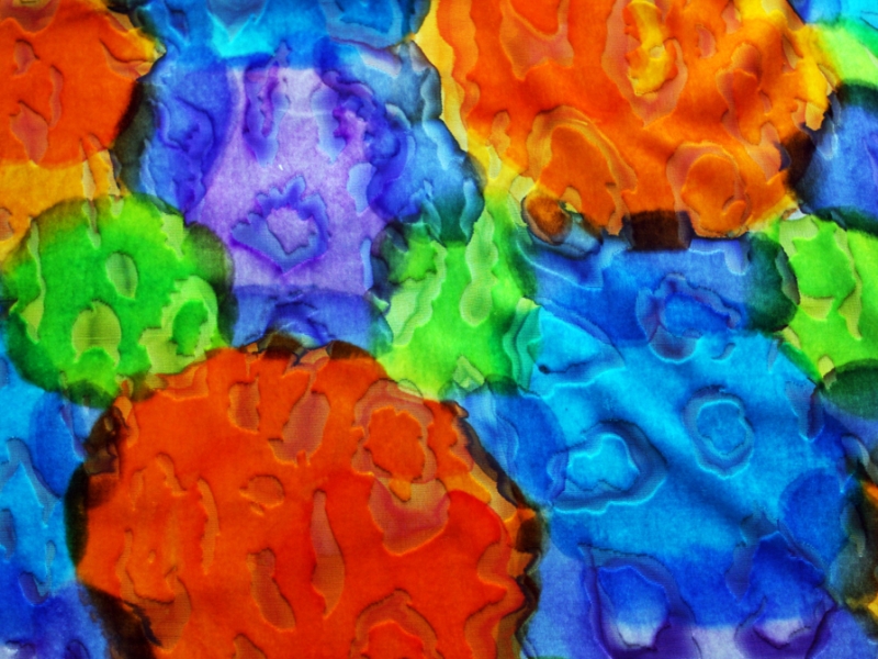 Silk Rayon Burnout Velvet0