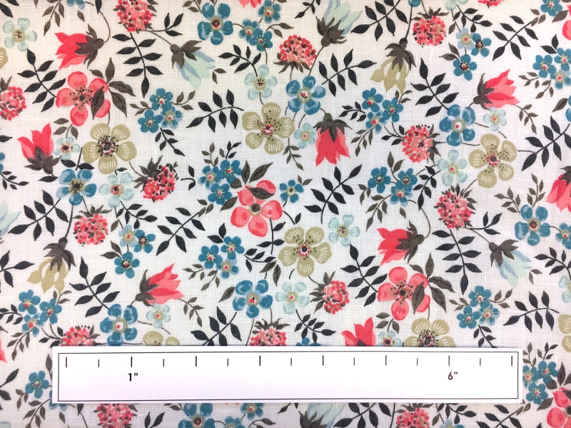 Liberty of London Linen Floral Print1