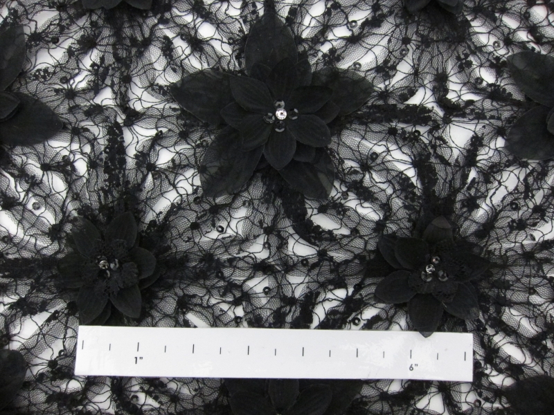 Flower Appliques on Illuision1