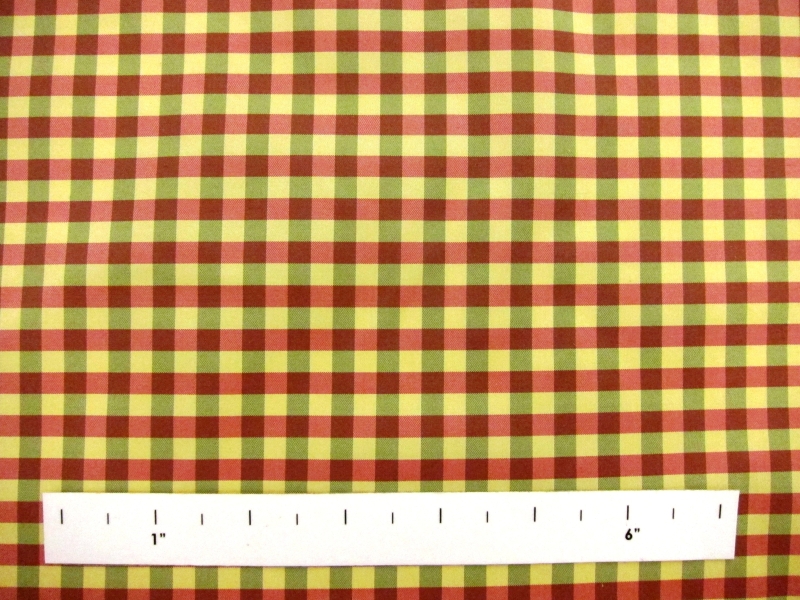 Silk Taffeta Gingham1