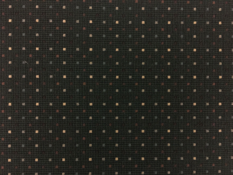 Japanese Cotton Woven Novelty With Little Multicolor Squares 0