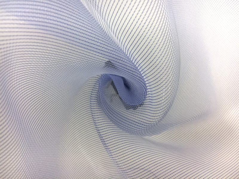 Italian Nylon Blend Mesh in Periwinkle1