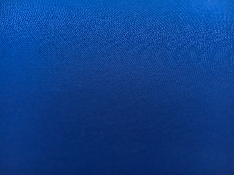 Polyester and Spandex Stretch Crepe in Royal1