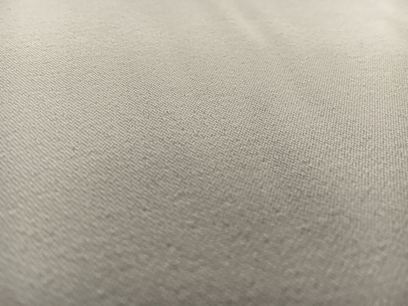 Polyester and Spandex Stretch Crepe in Light Grey1